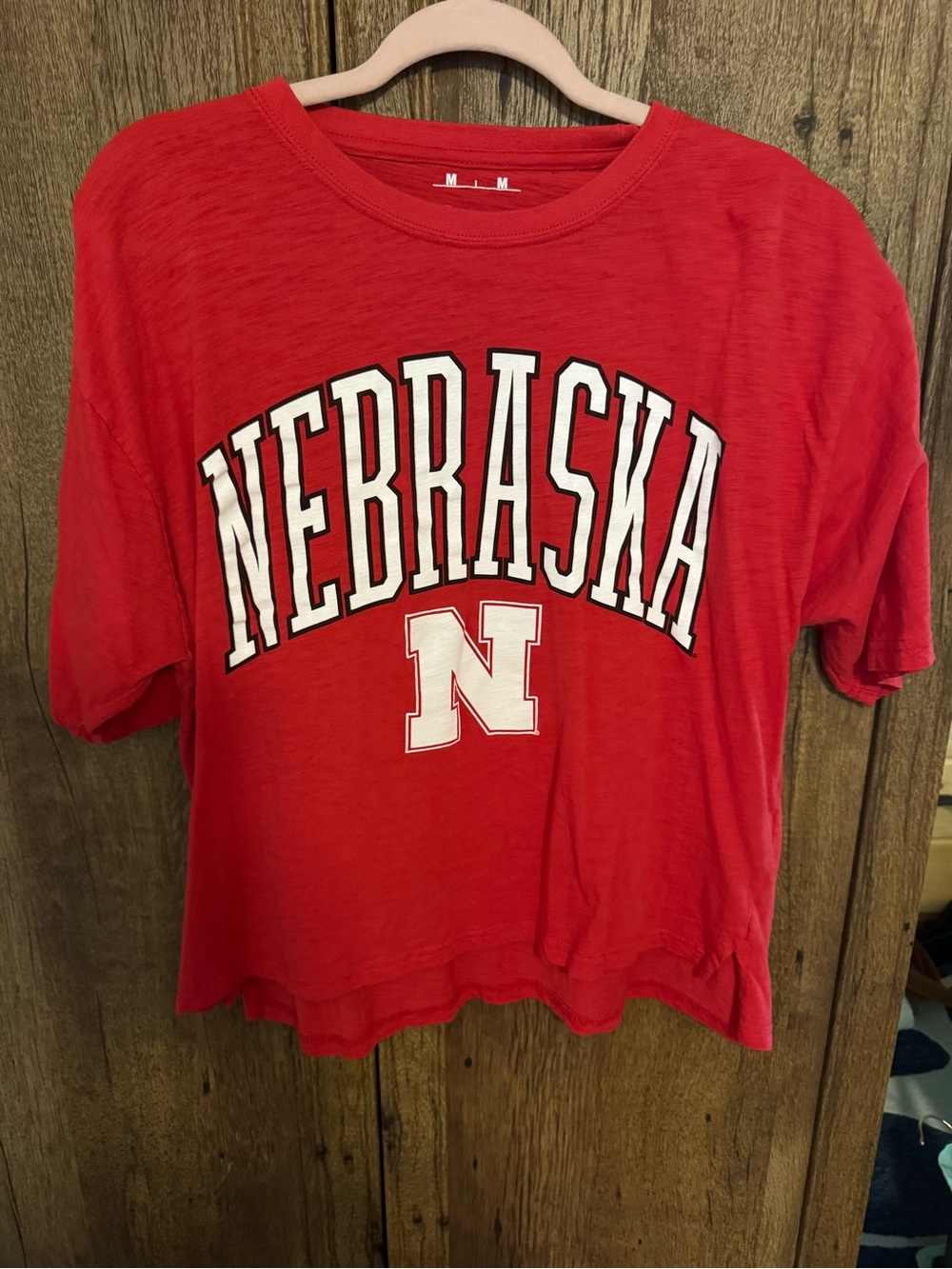 Nebraska Boxy Tee - University Arch Logo